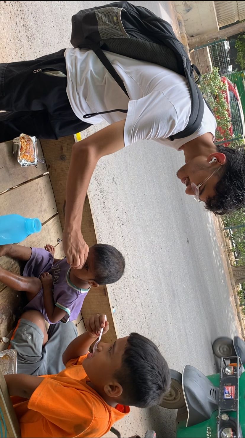 Giving back — Delhi streets